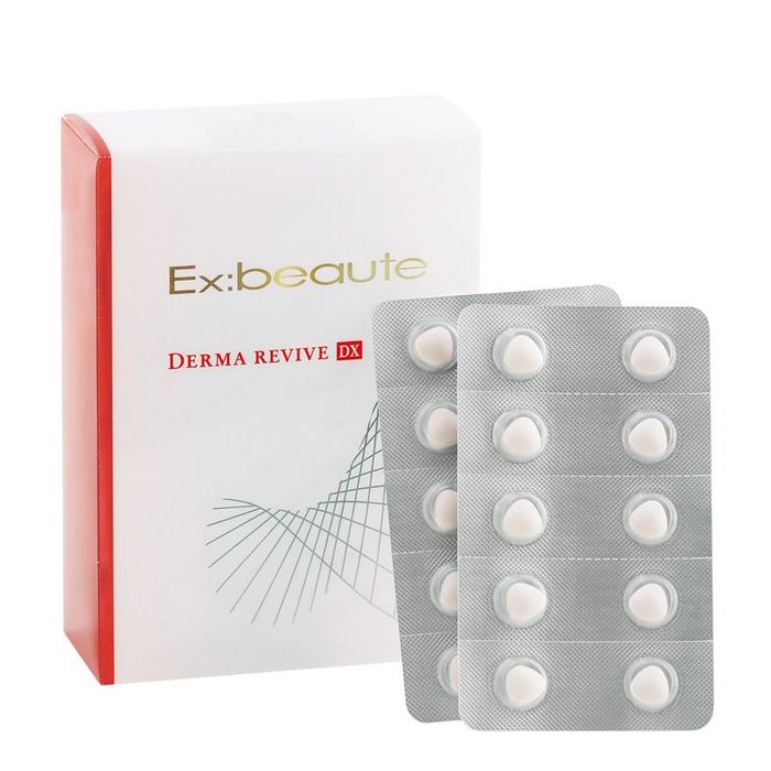 Hình ảnh minh họa Ex:beaute Derma Revive DX - Viên uống chống lão hóa cao cấp với thành phần collagen tinh khiết từ Nhật Bản