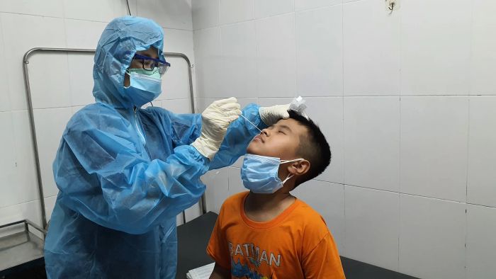 Hình ảnh đầu tiên về Bệnh viện Sản Nhi Nghệ An - công trình y tế hiện đại với kiến trúc khang trang, là địa chỉ tin cậy chăm sóc sức khỏe bà mẹ và trẻ em tại Nghệ An