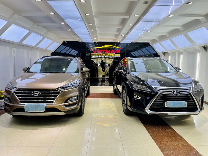 Hình ảnh không gian làm việc chuyên nghiệp tại Vietnam Car Care Đồng Nai