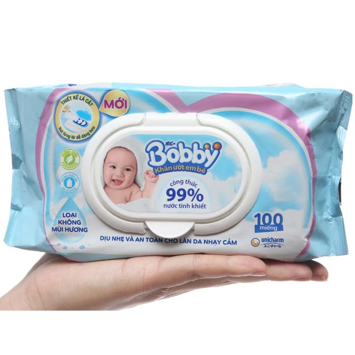 Khăn giấy ướt Bobby - Hình ảnh sản phẩm 1