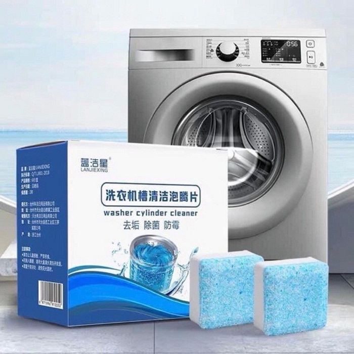 Hình ảnh chi tiết viên tẩy vệ sinh LANJIEXING - góc nhìn cận cảnh