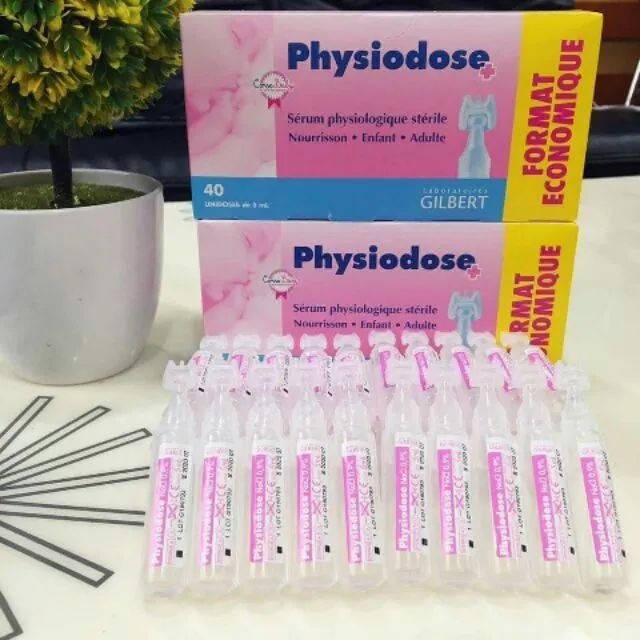 Hình ảnh sản phẩm nước muối sinh lý Physiodose chính hãng