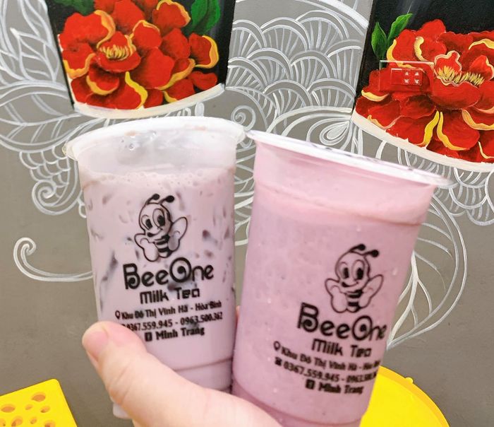 Những tác phẩm trà sữa nghệ thuật đầy sáng tạo tại BeeOne Milk Tea