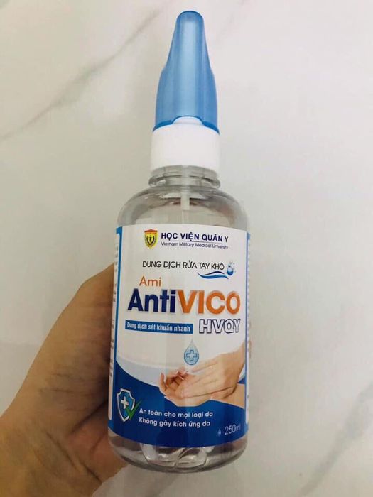 Hình ảnh thực tế dung dịch Ami AntiVICO HVQY phiên bản 1