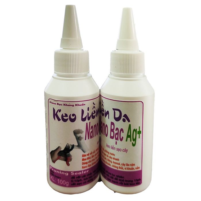Hình ảnh thực tế Keo liền sẹo NANO BẠC