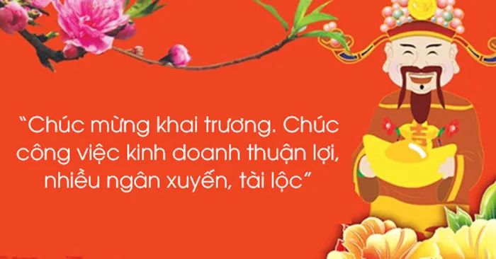 Hình ảnh minh họa ngày khai trương thịnh vượng (Nguồn: Internet)