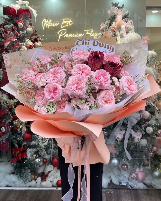 Tác phẩm nghệ thuật hoa tươi tại MUSE ERT Flowers