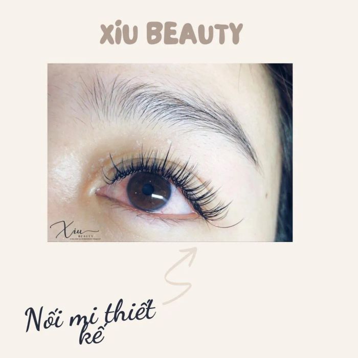 Hình ảnh thực tế dịch vụ phun môi tại Xiu Beauty