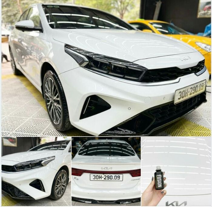 Quy trình phủ ceramic chuyên nghiệp tại Master Car Auto Center