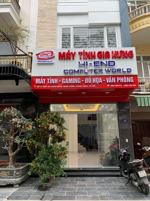 Hình ảnh showroom Máy Tính Gia Hưng