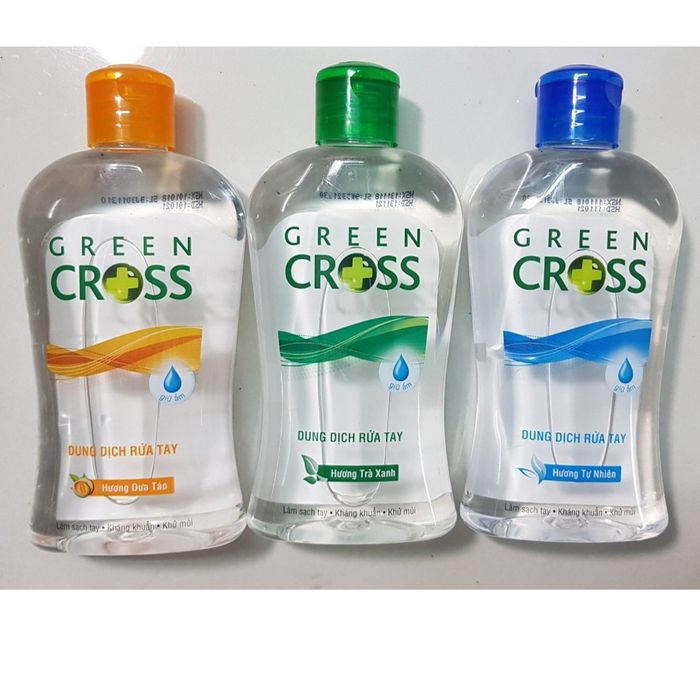 Hình ảnh thực tế dung dịch Green Cross phiên bản 1