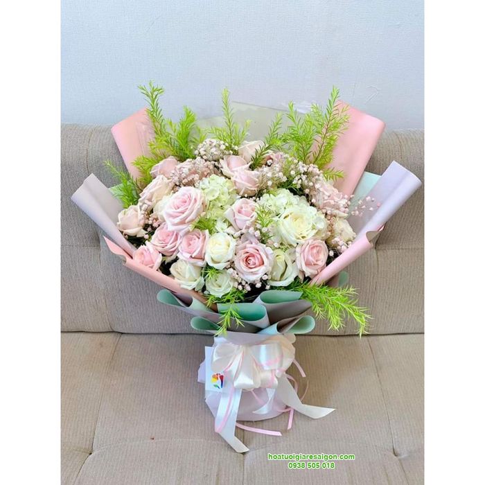 Không gian trưng bày tinh tế tại Hoa tươi Huỳnh Long