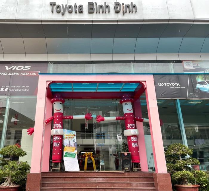 Hình ảnh xưởng dịch vụ Toyota Bình Định - Tiêu chuẩn quốc tế
