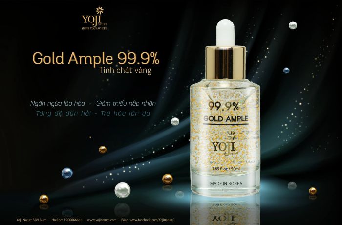 Serum Yoji Gold Ampoule 99.9% hình ảnh 1