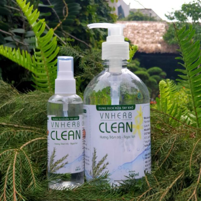 Hình ảnh thực tế nước rửa tay VNHERB CLEAN phiên bản 1