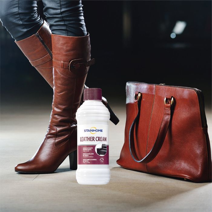 Hình ảnh kem đa năng Leather Cream Stanhome - Làm sạch & dưỡng da