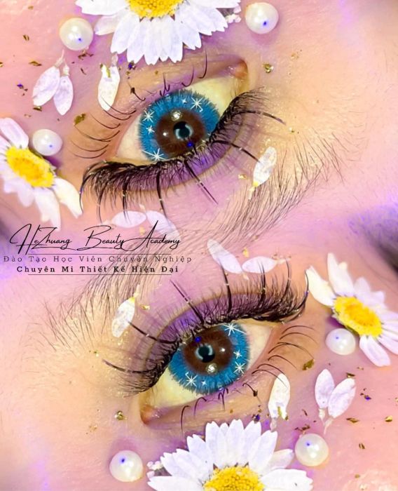 Hình ảnh thực tế kiểu mi Volume sang trọng tại He Zhuang Beauty