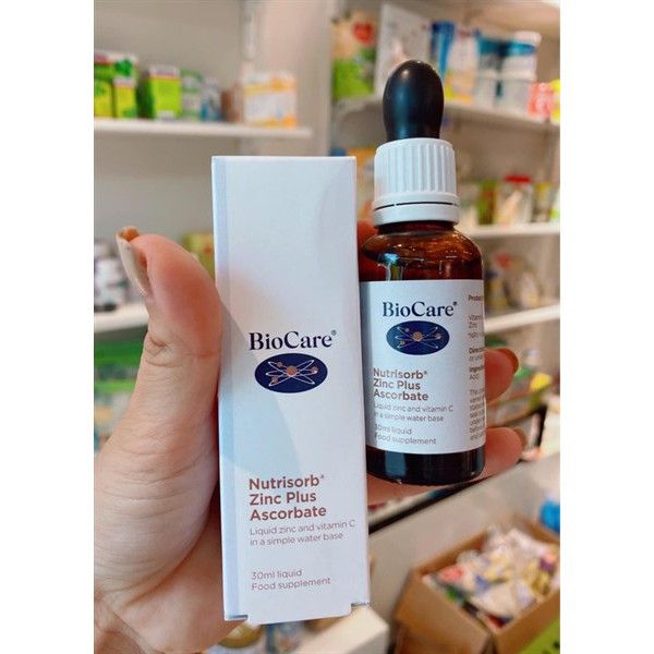 Hình ảnh BioCare Zinc dạng giọt - Sản phẩm nhập khẩu chính hãng từ Anh