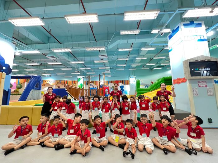 Không gian học tập hiện đại và an toàn tại Mầm Non Việt Anh 1