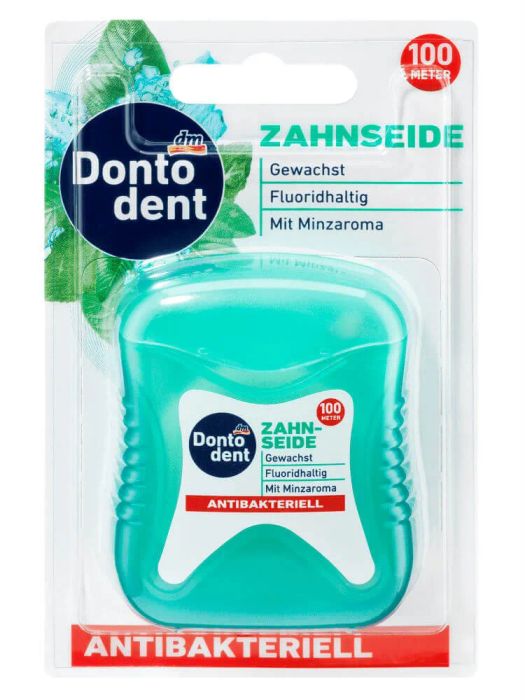 Hình ảnh thực tế chỉ nha khoa Dontodent Zahnseide - Thiết kế tối ưu cho hiệu quả làm sạch vượt trội