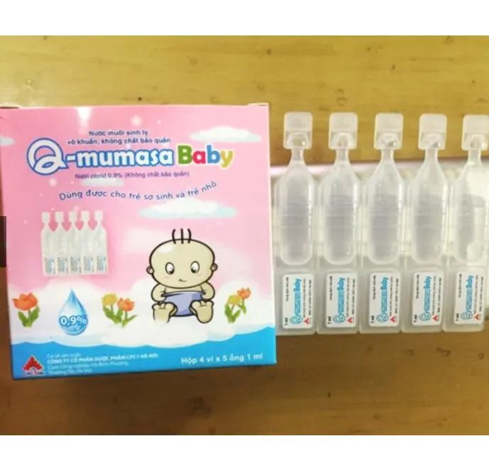 Hình ảnh chi tiết sản phẩm nước muối sinh lý Q-mumasa - Bảo vệ sức khỏe toàn diện cho bé