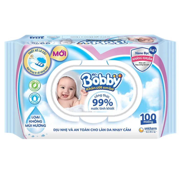 Khăn giấy ướt Bobby - Hình ảnh sản phẩm 2