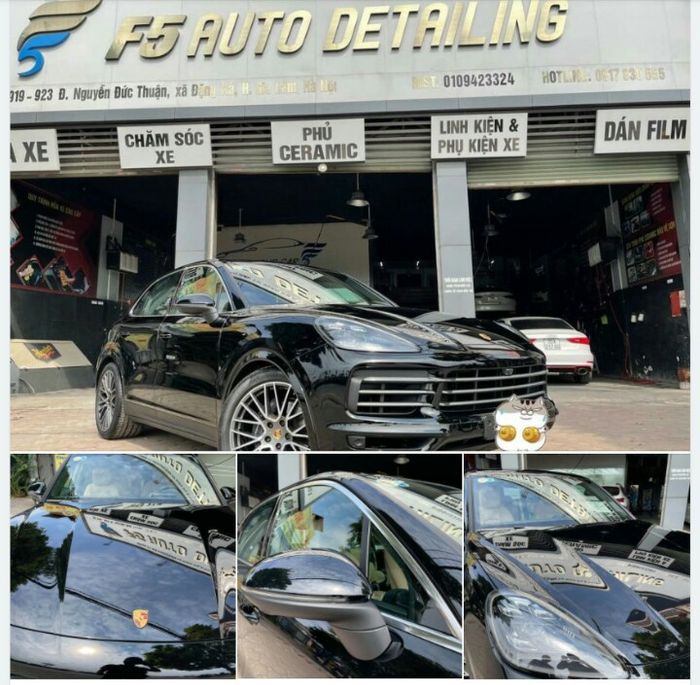 Không gian chuyên nghiệp tại F5 Auto Detailing