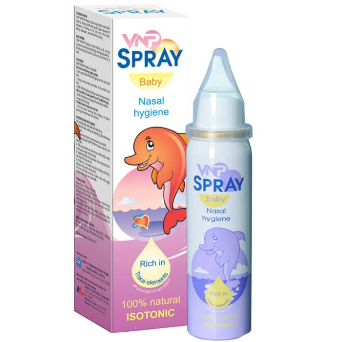 Hình ảnh sản phẩm nước muối sinh lý VNP SPRAY Baby chính hãng