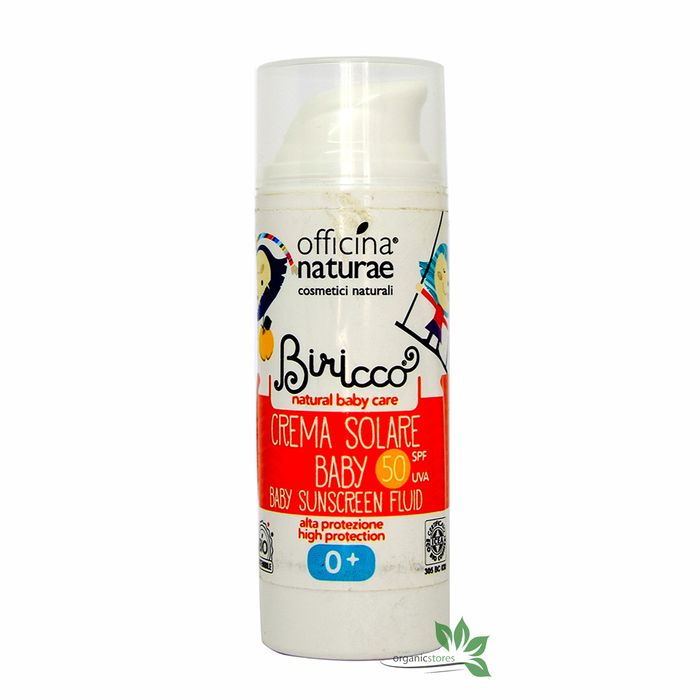 Hình ảnh kem chống nắng hữu cơ Naturae SPF50 cho trẻ em và da nhạy cảm