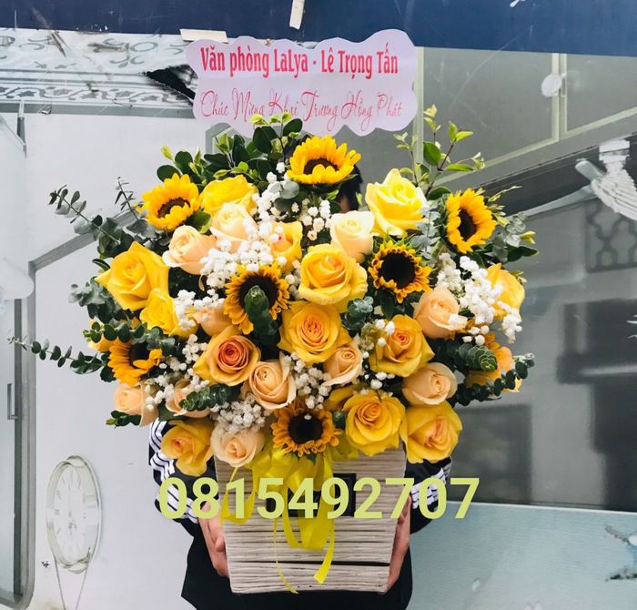 Không gian trưng bày hoa tươi tại Thế Kỷ Hoa Tươi