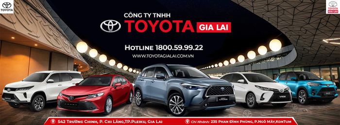 Hình ảnh ấn tượng về Toyota Gia Lai - Không gian trưng bày hiện đại