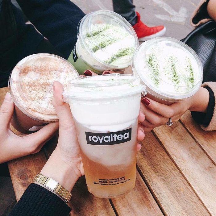 Những tác phẩm trà sữa đạt chuẩn 'hoàng gia' tại Royal Tea