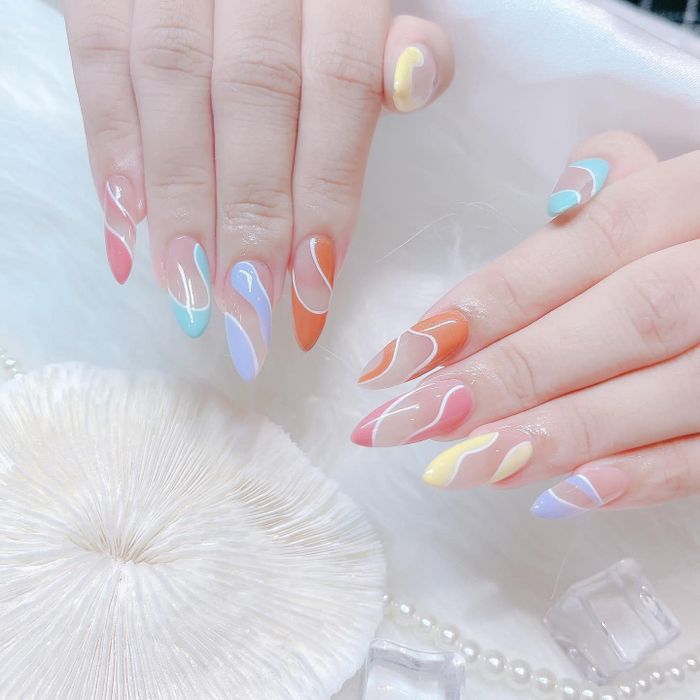 Mẫu nail nghệ thuật tại Nail Salon Ngọc Kelly
