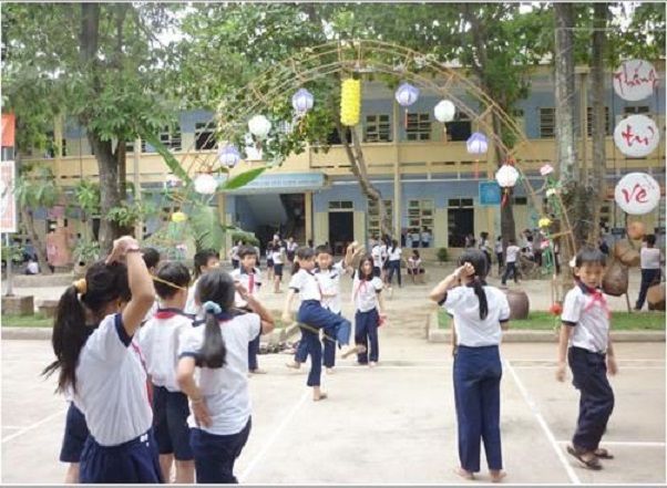 Hình ảnh minh họa sinh động về trường tiểu học (Nguồn: internet)