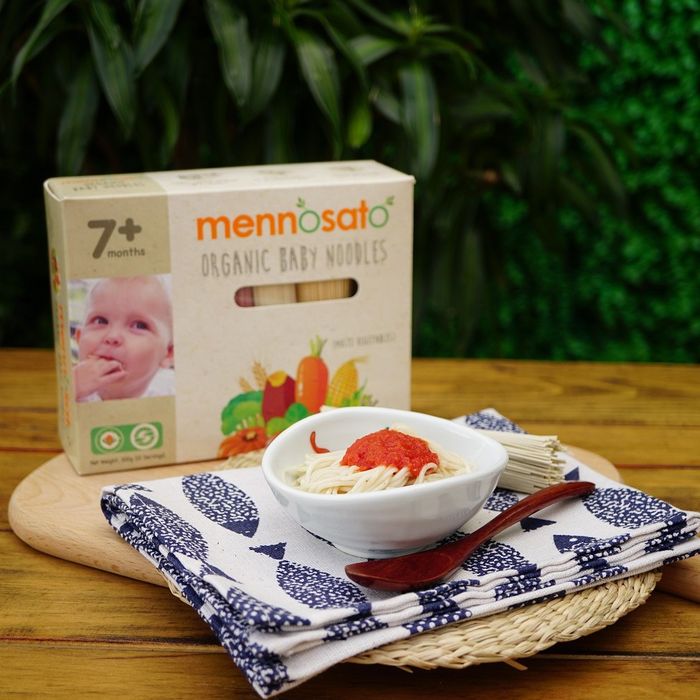Hình ảnh mì rau củ hữu cơ Mennosato