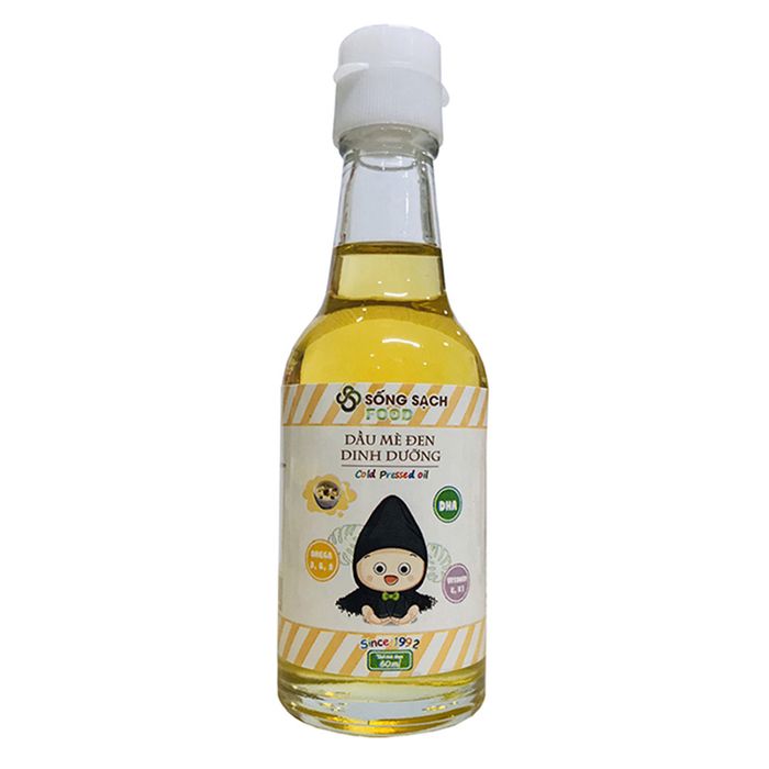 Dầu mè đen dinh dưỡng Sống Sạch Food - Hình ảnh 2