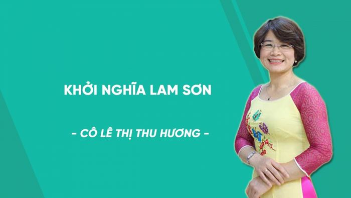 Cô Lê Thị Thu Hương - Khoảnh khắc đầy nhiệt huyết trên bục giảng
