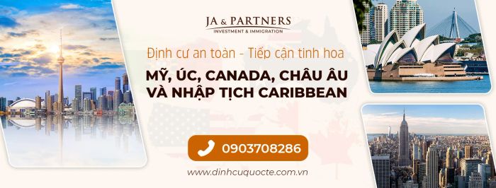 JA & Partners - Hình ảnh đầu tiên khẳng định vị thế dẫn đầu trong lĩnh vực tư vấn định cư toàn cầu