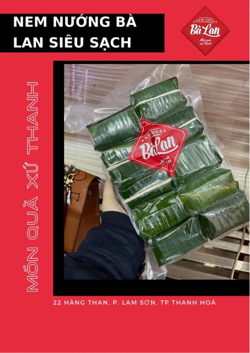 Hình ảnh thực tế sản phẩm Nem Chua Bà Lan cao cấp