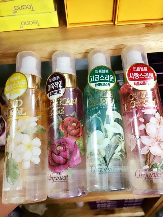 Hình ảnh thực tế: Xịt dưỡng tóc Organia Perfumed Hair Mist