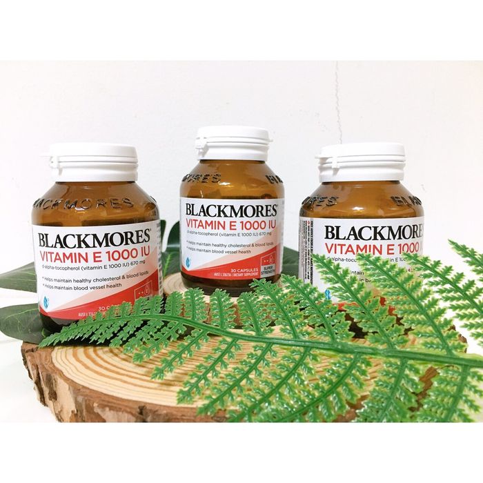 Hình ảnh thực tế sản phẩm Blackmores Natural Vitamin E 1000IU - Ảnh 2