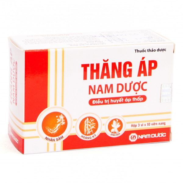 Hình ảnh bao bì Thăng Áp Nam Dược