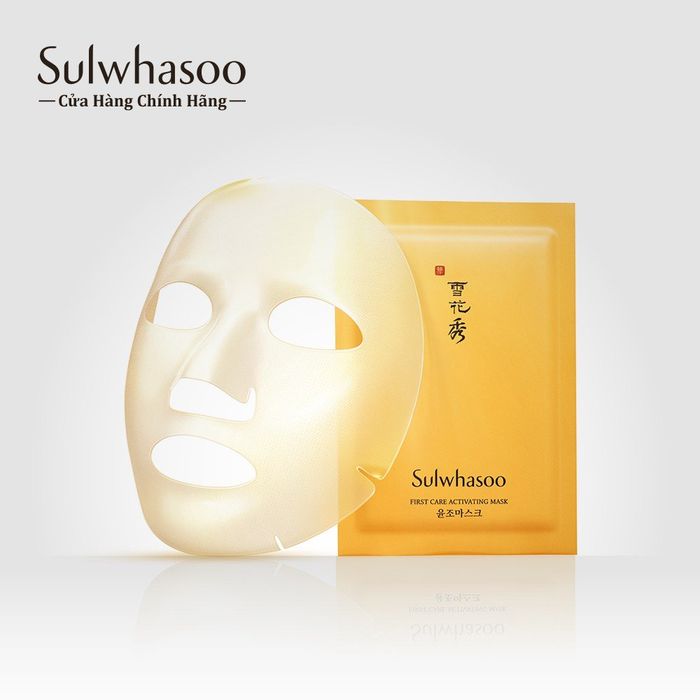 Hình ảnh mặt nạ Sulwhasoo First Care - Tinh hoa dưỡng da cung đình Hàn Quốc