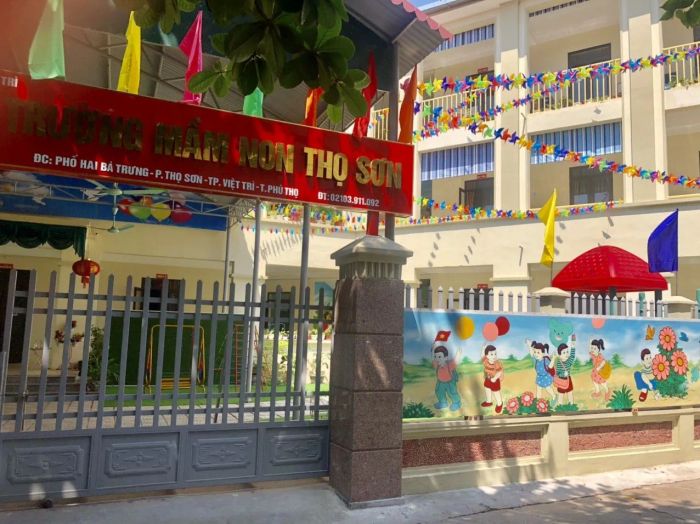 Hình ảnh đẹp về Trường Mầm Non Thọ Sơn - Ngôi nhà thứ hai của bé