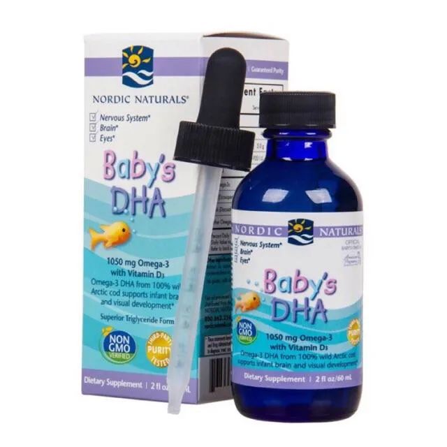 Hình ảnh minh họa Siro Baby's DHA Omega-3 kết hợp Vitamin D3 từ Nordic Naturals (ảnh 2)