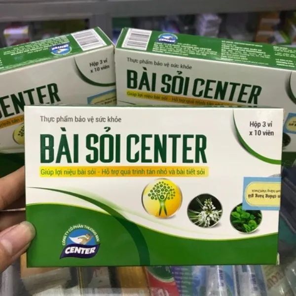 Hình ảnh bao bì sản phẩm Bài Sỏi Center