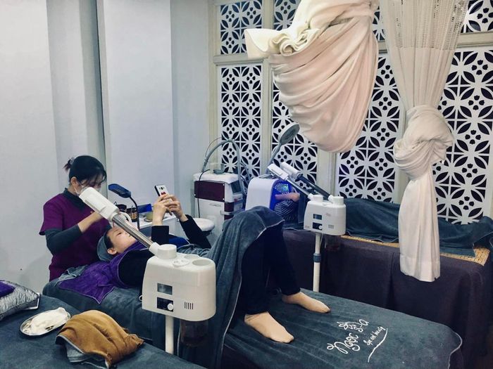 Không gian sang trọng và hiện đại tại Ngọc Spa