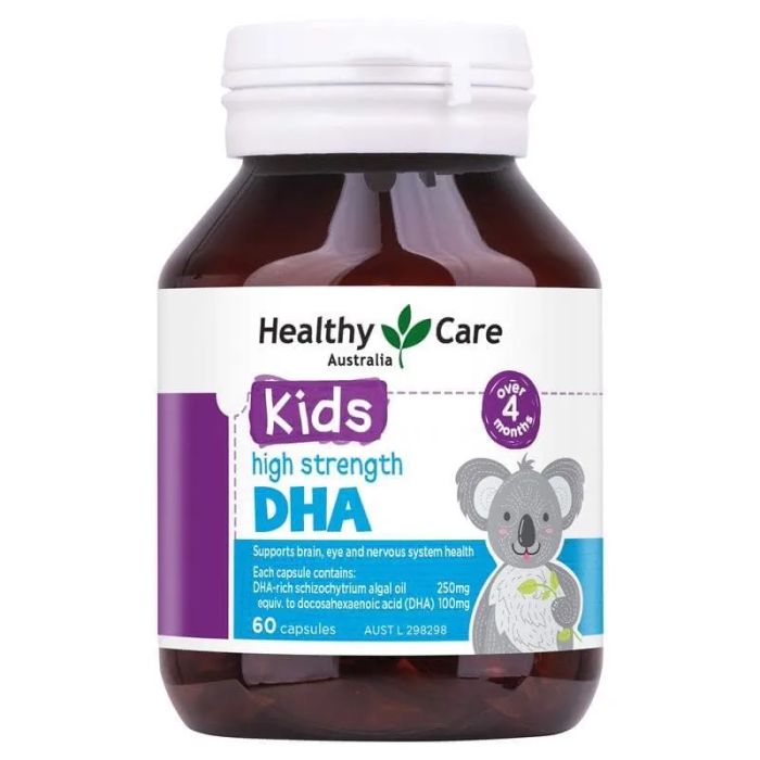 Hình ảnh thực tế viên bổ sung DHA Healthy Care Kid's High DHA (ảnh 2)