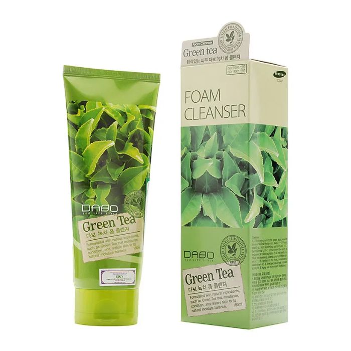 Hình ảnh sữa rửa mặt Dabo Green Tea Foam Cleanser (ảnh 1)
