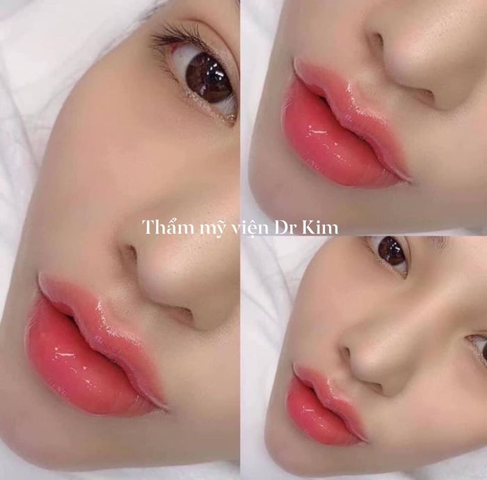 Hình ảnh quy trình phun thêu thẩm mỹ chuyên nghiệp